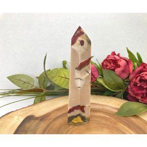 Mookaite Tower - Mookaite Generator - Natural Mookaite Point - 6.25" Mookaite